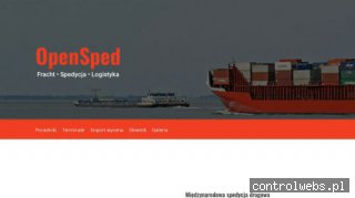 Transport morski - opensped.pl