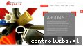 Screenshot strony www.argonsc.pl
