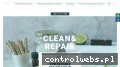 Screenshot strony www.cleanrepair.pl