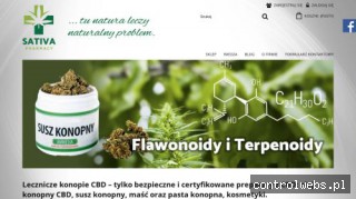 Produkty z Konopi. Sativa Pharmacy