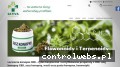 Screenshot strony sativapharmacy.eu