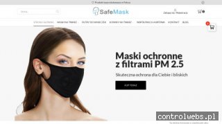 Safe Mask - czarne maski ochronne