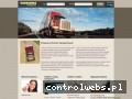 Screenshot strony transport-samochodowy.pf.pl