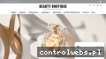Screenshot strony www.beautyboutique.pl