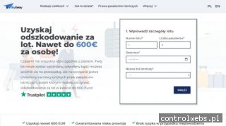 Odbierz nawet 600€ odszkodowania za lot!