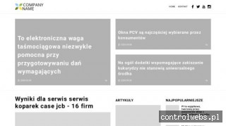 Witryna dla przedsiębiorców - amigdalina.com.pl