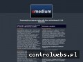 Screenshot strony emedium.com.pl