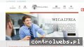 Screenshot strony www.wegalyrea-legalizacja.pl