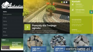 ARKADIA sprzedaż kostki brukowej mazowieckie