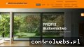 Screenshot strony www.profix-budownictwo.pl