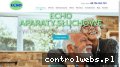 Screenshot strony www.aparatysluchoweecho.pl