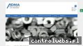 Screenshot strony adma-trade.pl