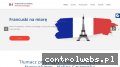Screenshot strony francuskinamiare.pl