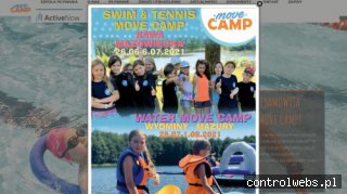 Instruktorzy pływania - MOVE CAMP