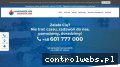 Screenshot strony osuszanie24.com