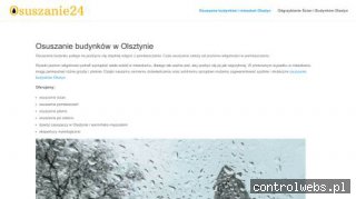 Osuszanie budynków Olsztyn