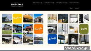 Rolety Rzymskie Kraków - Moscone