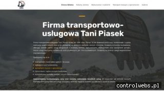 tanipiasek.pl firma transportowa grodzisk