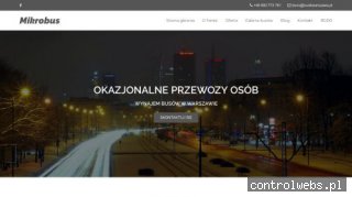 Mikrobus Warszawa Wynajem busów z kierowcą