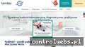 Screenshot strony fabmed-badania.pl