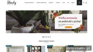 Slowlyshop - znamy się na odpoczywaniu