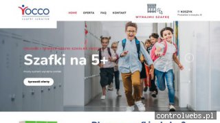 Wynajem szafek szkolnych