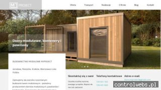 MJ Project producent domów modułowych, kontenerów