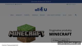 Gadżety Minecraft