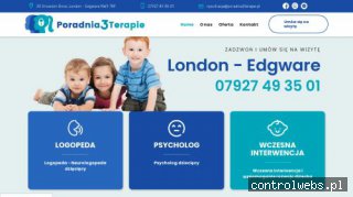 Wspomaganie rozwoju dziecka Londyn - poradnia3terapie.pl
