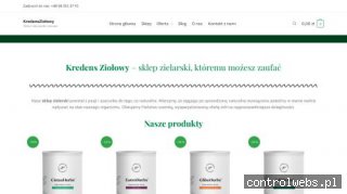 Zioła Kredens Ziołowy