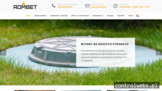 Zbiornik na szambo - rombet.pl