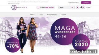 Gianna - odzież XXL dla kobiet
