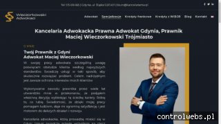 Prawnik Gdynia - Adwokat Maciej Wieczorkowski - Kancelaria