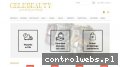 Screenshot strony celebeauty.pl