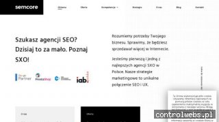 Semcore - pozycjonowanie stron internetowych