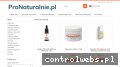 Screenshot strony pronaturalnie.pl