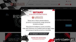 Internetowy sklep motocyklowy legato-motocykle.pl