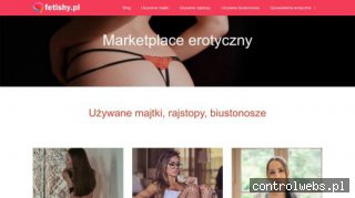 Sprzedaż używanej bielizny - majtkomat