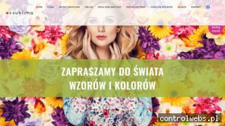 Drukarnia dzianin Sublima