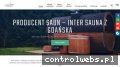 Screenshot strony inter-sauna.com.pl