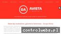 Screenshot strony grupaavista.pl