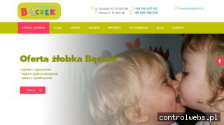 zlobekbaczek.pl dobry żłobek w ełku