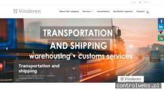 vinderenlogistic.com