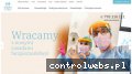 Screenshot strony www.ruczajclinic.pl