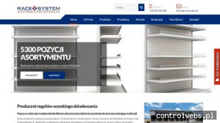 Regały wysokiego składowania producent - regalysklepowe.pl