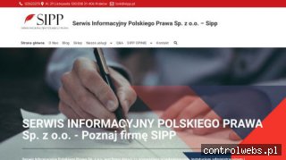 SIPP - Serwis Informacyjny Polskiego Prawa