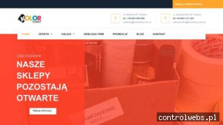 Kolor farby - sklepy z farbami w Krakowie