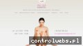 Screenshot strony www.proageesthetic.pl