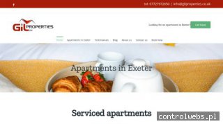 Zakwaterowanie Exeter - gilproperties.co.uk
