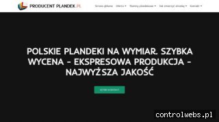 Plandeki z oknami - producentplandek.pl